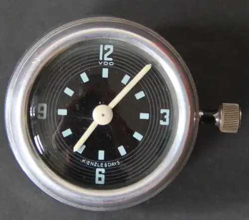 Volkswagen Kienzle Spiegel-Autouhr 1956