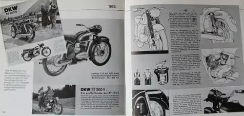 Knittel &quot;DKW Motorräder 1949-58&quot; Motorrad-Historie 1988