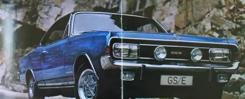 Opel Commodore &quot;Opel hat die Maßstäbe verändert&quot; 1970 Automobilprospekt