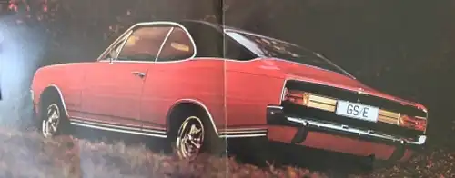 Opel Commodore GS/E 1970 Automobilprospekt
