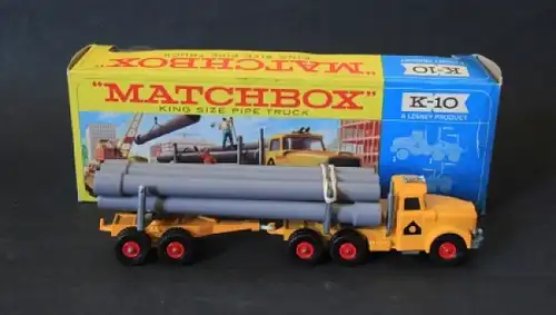 Matchbox Kingsize General Motors Sattelzug 1967 in Originalbox Metall