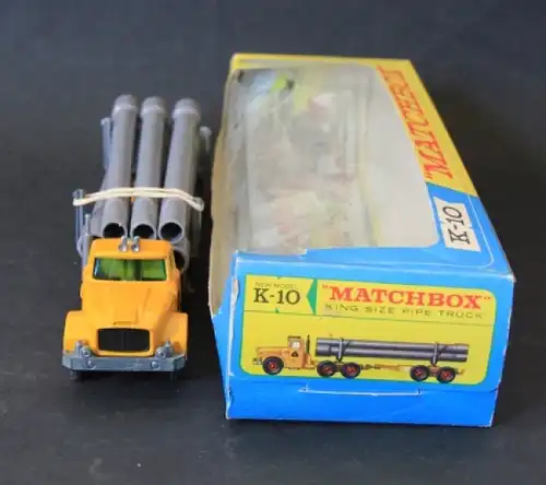 Matchbox Kingsize General Motors Sattelzug 1967 in Originalbox Metall