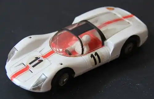 Märklin Sprint Porsche Carrera 6 Rennbahnmodell mit Motor 1967