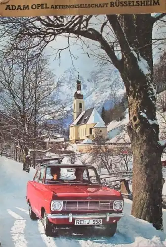 Opel Werbe-Jahreskalender 1965