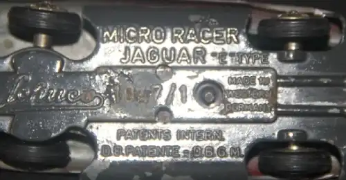 Schuco Jaguar E-Type Micro Racer 1965 Metallmodel