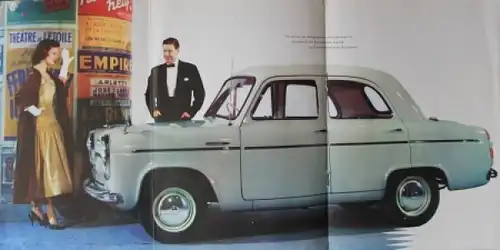 Ford Anglia Perfect 1957 Automobilprospekt