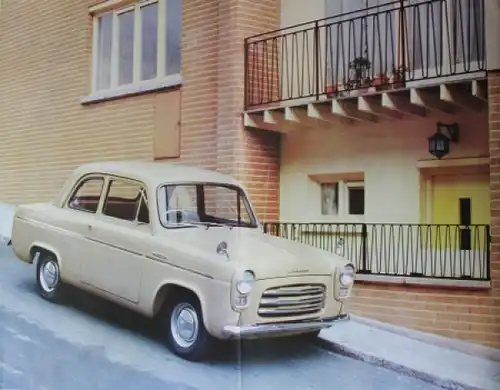 Ford Anglia Perfect 1957 Automobilprospekt