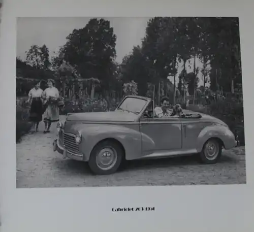 Peugeot &quot;Selection des Coupes et Cabriolets 1898-1973&quot; Peugeot-Historie 1973