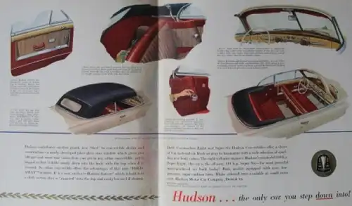 Hudson Convertible Brougham 1948 Automobilprospekt