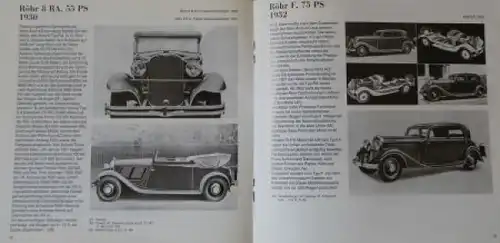 Ruby &quot;Automobile des Hans Gustav Röhr&quot; Röhr-Fahrzeughistorie 1989