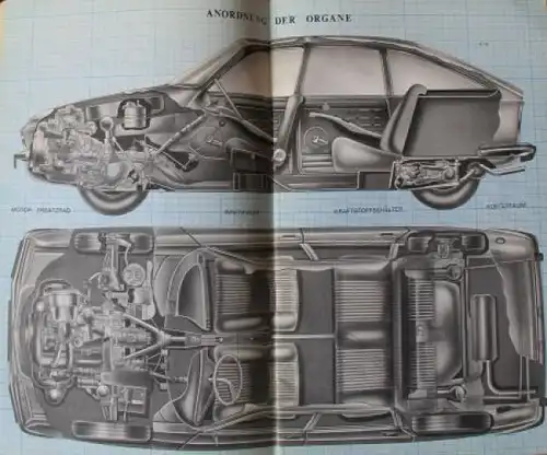 Citroen GS &quot;Technische Beschreibung&quot; Fahrzeugtechnik 1971