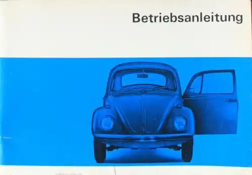 Volkswagen Käfer 1967 Betriebsanleitung
