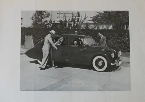 Tatra 87 Modellprogramm 1939 Automobilprospekt