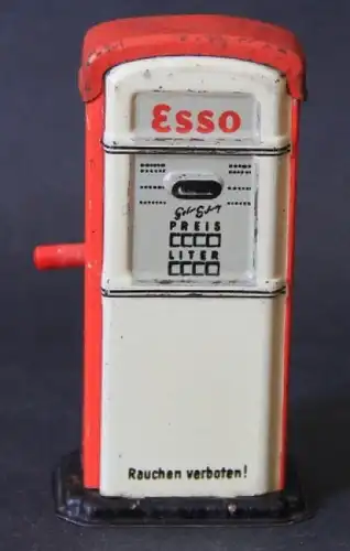 Arnold Esso-Zapfsäule 1958 Blechmodell