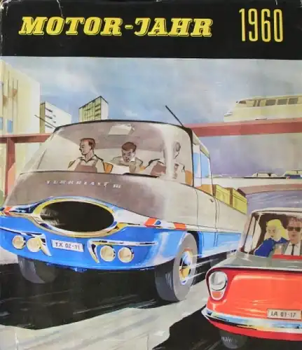 &quot;Motor Jahr 1960 - Eine internationale Revue&quot; Automobil-Jahrbuch