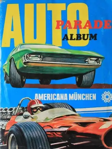 Americana &quot;Auto Parade Album&quot; Sammelalbum 1974