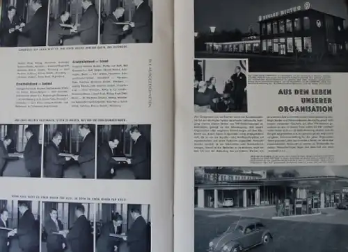 &quot;Volkswagen Informationen&quot; Mitteilungsblatt 1954
