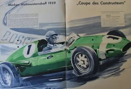 Borgward &quot;Ausstellungs-Kurier&quot; 1959 Automobilprospekt