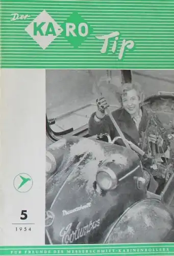 &quot;Der Ka-Ro Tip&quot; Messerschmitt-Hausmagazin 1954