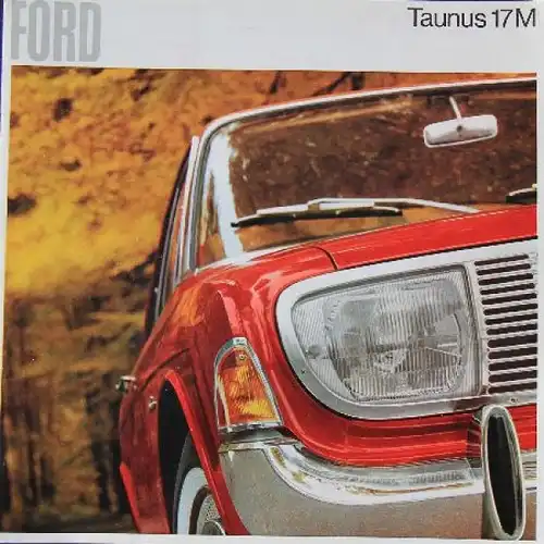 Ford Taunus 17 M 1966 Automobilprospekt