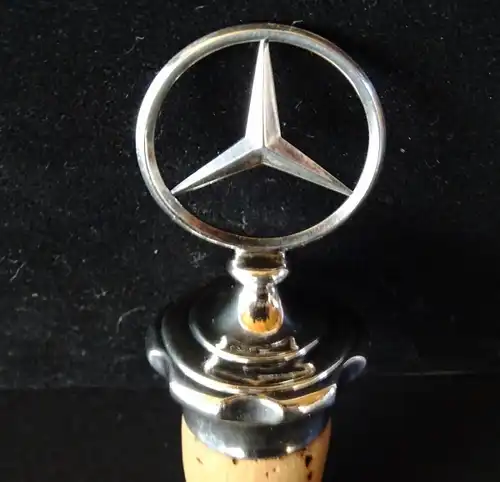 Mercedes Benz Stern versilberter Korkenverschluss 1965