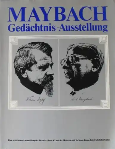 Rauck &quot;Maybach Gedächtnis-Austellung Friedrichshafen&quot; Maybach-Historie 1980