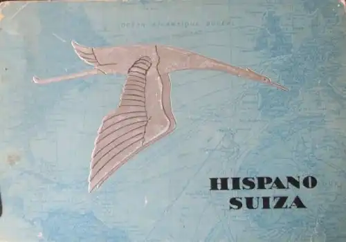 Hispano Suiza Modellprogramm 1933 Geo Ham Automobilprospekt