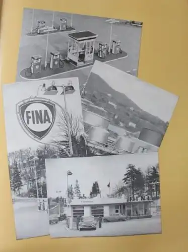 FINA &quot;Petrofina 1920-1960&quot; Tankstellen-Historie 1960