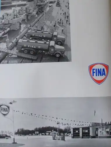 FINA &quot;Petrofina 1920-1960&quot; Tankstellen-Historie 1960