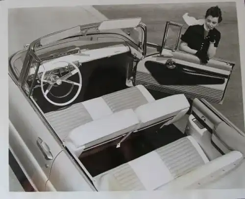 Lincoln Premiere Convertible 1956 Werksphoto
