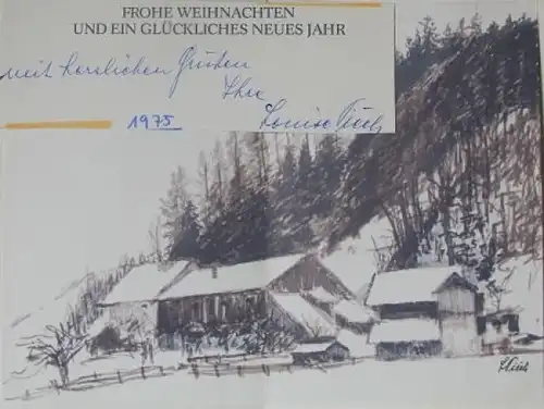 Frankenberg &quot;Ferdinand Porsche - Der Weg eines genialen Konstruteurs&quot; Porsche-Biographie 1957 mit Widmung Louise Piech