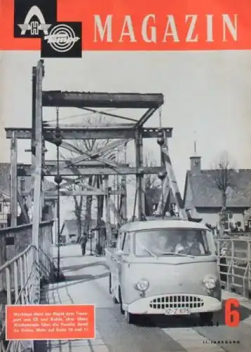 &quot;Hanomag Tempo Magazin&quot; Firmenzeitschrift 1961