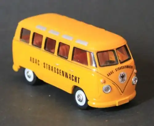 Schuco Volkswagen Samba-Bus T1 &quot;ADAC-Straßenwacht&quot; 1967 Metall