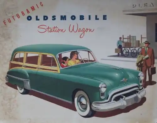 Oldsmobile Futuramic Station Wagon 1949 Automobilprospekt