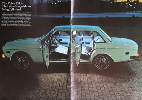 Volvo 164 Modellprogramm 1969 Automobilprospekt