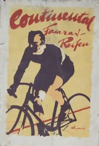 Continental Fahrrad-Reifen 1922 Zubehör-Katalog