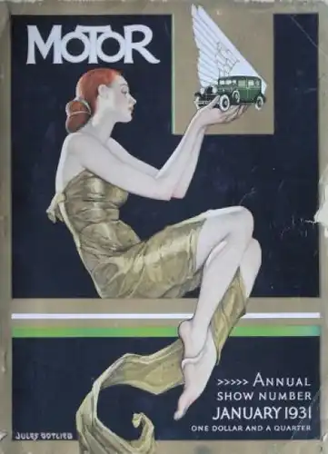 &quot;Motor - Annual Show Number&quot; Automobil-Jahrbuch 1931