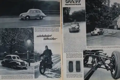 DKW &quot;Auto-Union Illustrierte&quot; Firmen-Magazin 1953