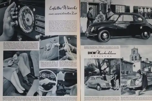 DKW &quot;Auto-Union Illustrierte&quot; Firmen-Magazin 1953