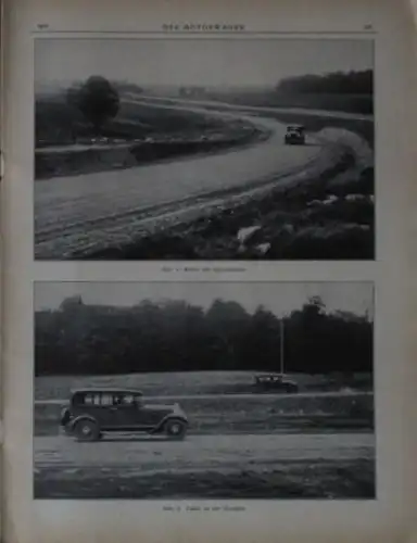 &quot;Der Motorwagen&quot; 5 Ausgaben Automobiltechnische Zeitschrift 1928