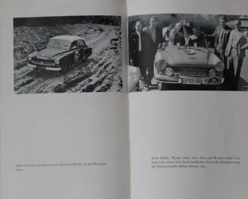 Witt &quot;Steine, Staub und fremde Strassen&quot; Rallyesport 1960