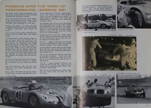 &quot;Porsche Panorama&quot; Porsche-Firmenmagazin 2 Ausgaben 1956/61