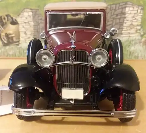 Franklin Mint Ford Convertible Sedan Bonnie & Clyde 1932 Metallmodell