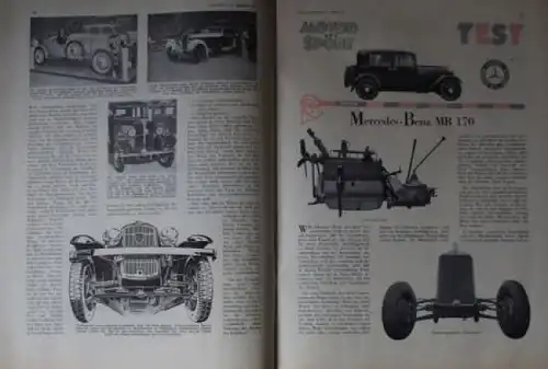 &quot;Motor & Sport&quot; Motor-Zeitschrift Pössneck 1932