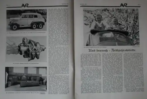 &quot;Automobil Revue&quot; Automobil-Magazin 3 Ausgaben 1940