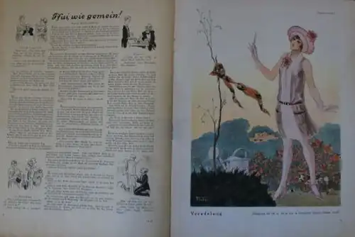 Eysler &quot;Lustige Blätter&quot; Gesellschafts-Magazin 1927