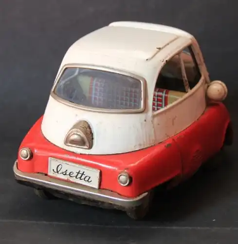 Bandai BMW Isetta 1958 Blechmodell mit Frictionsantrieb