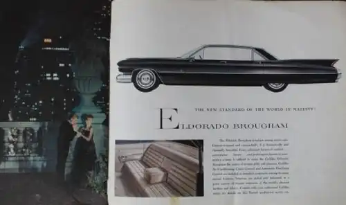 Cadillac Modellprogramm 1959 Automobilprospekt