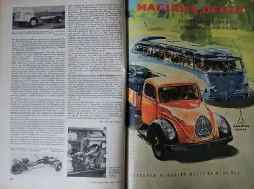 &quot;Motor Rundschau mit NKZ&quot; Motor-Magazin zur IAA 1955