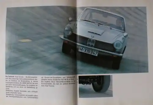 BMW 1600 GT 1967 Automobilprospekt